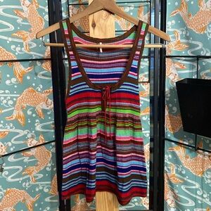 Free People Sweater Knit Sleeveless Top